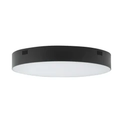 Deckenlampe LED Schwarz 4000 K 4500 lm Ø 30 cm rund Modern
