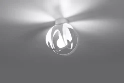 Deckenlampe rund Ø 16 cm Kugel Modern Metall E27