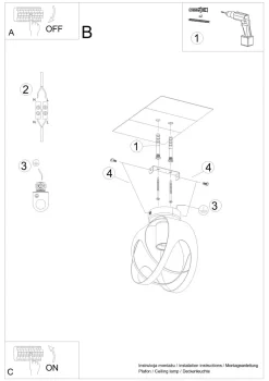 Deckenlampe rund Ø 16 cm Kugel Modern Metall E27