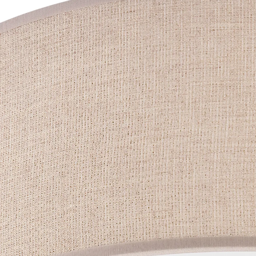 Deckenlampe Stoff in Gold rund Ø 35 cm E27 blendarm Modern