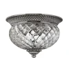 Deckenleuchte ANABELL 8 Nickel Ø31cm Design Lampe