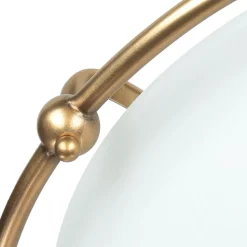 Deckenleuchte ASPERO Messing Creme 4xE27 Lampe