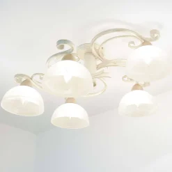 Deckenleuchte AURORA WHITE Ø78cm 5-flmg