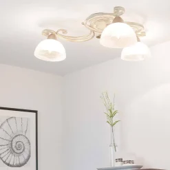 Deckenleuchte AURORA WHITE Ø78cm 3-flmg