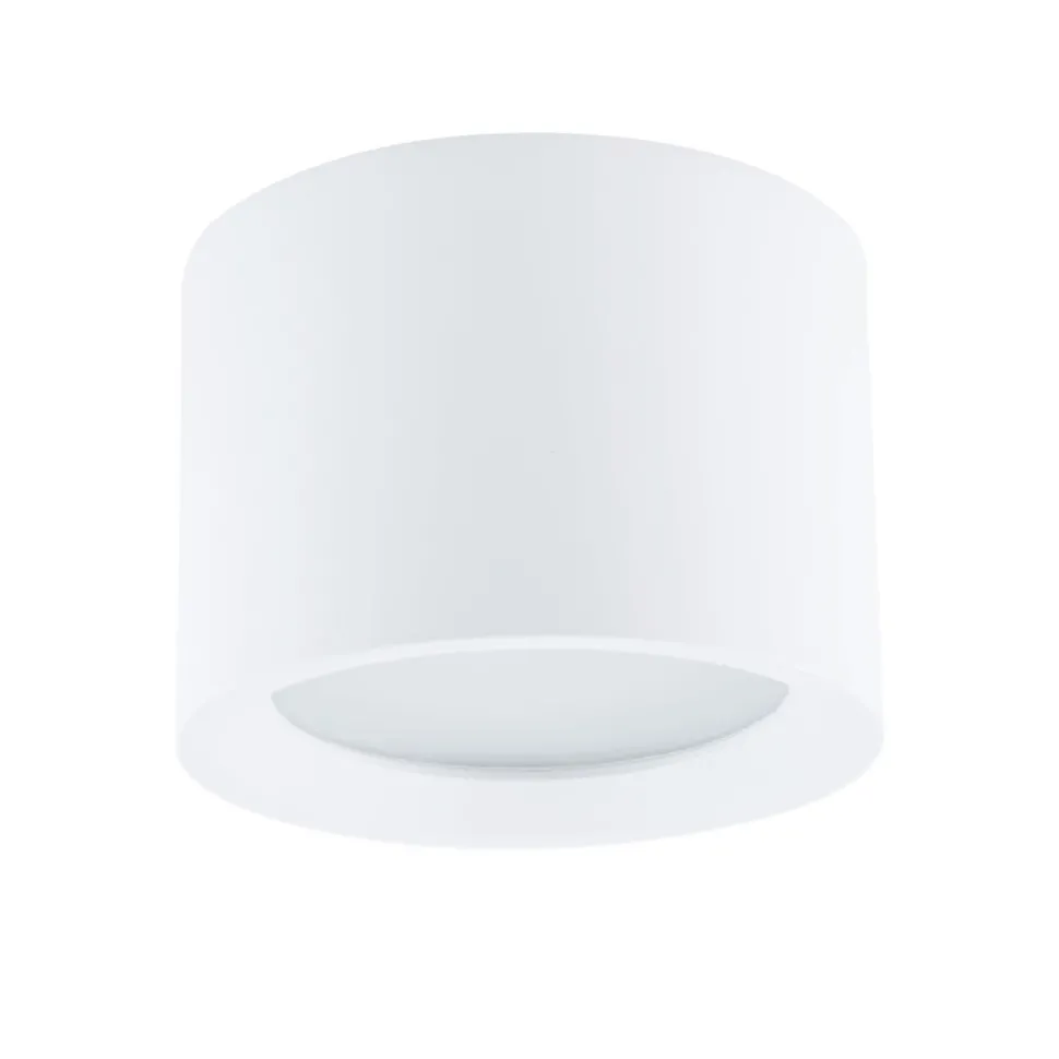 Deckenleuchte Bad Weiß IP54 GX53 Ø 8,5 cm Aluminium klein