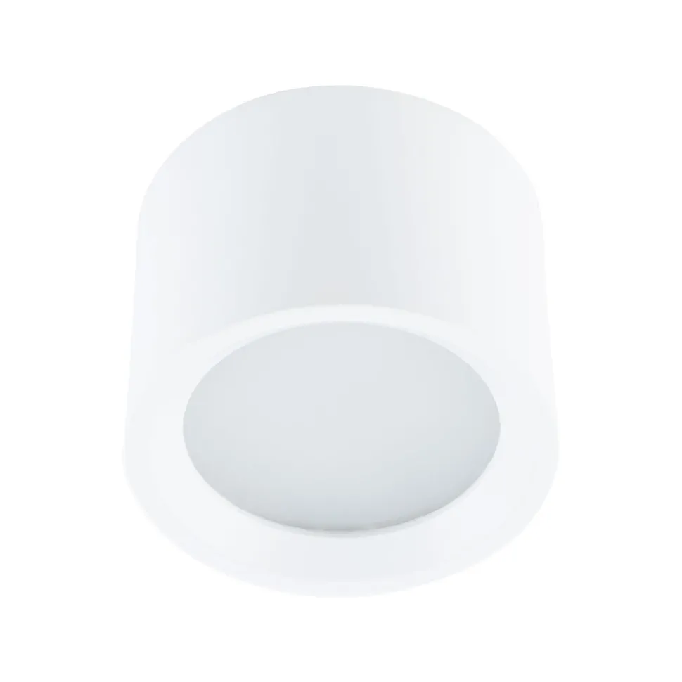 Deckenleuchte Bad Weiß IP54 GX53 Ø 8,5 cm Aluminium klein