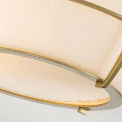 Deckenleuchte Badezimmer Metall Glas E27 IP44 D: 32,7 cm rund