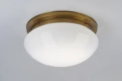 Deckenleuchte blendarm Berliner Messing Glas Ø41 cm E27