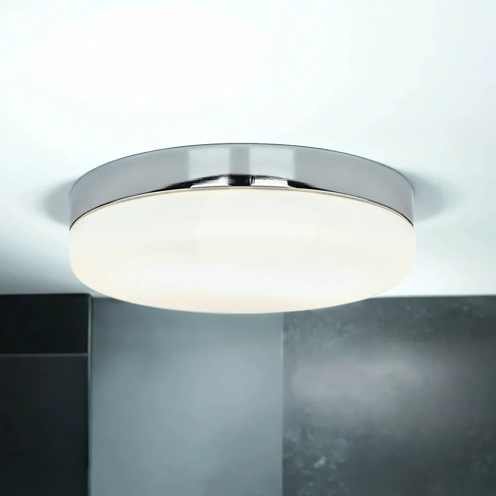 Deckenleuchte Chrom Bad Wohnzimmer Lampe MONI