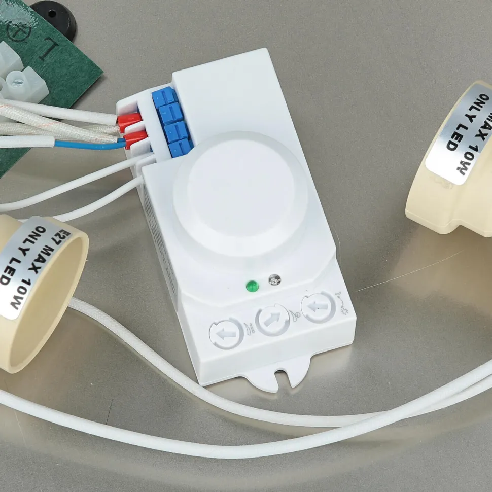 Deckenleuchte Chrom Bad Wohnzimmer Lampe MONI