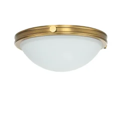 Deckenleuchte für Wohnzimmer in Messing Jugendstil