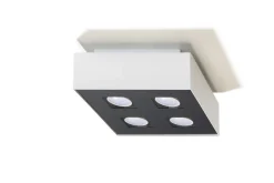 Deckenleuchte HYDRA in Weiß 4-flmg