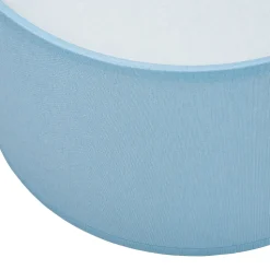 Deckenleuchte Kinderzimmer Blau Wolke Stoffschirm 4x E27