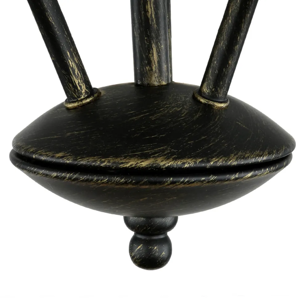 Deckenleuchte KORFU in Messing Antik 3-flmg