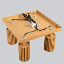 Deckenleuchte Modern 4-flammig GU10 B: 25 cm klein schwenkbar