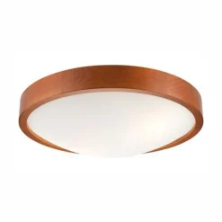 Deckenleuchte Modern Wohnzimmer Holz rustikal rund