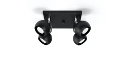 Deckenleuchte Retro Schwarz GU10 FAVONIA Wohnzimmer