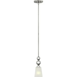 Deckenleuchte ROMINA Nickel Ø12cm kürzbar Lampe