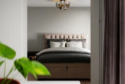 Deckenleuchte Spiegelglas Metall Ø 50 cm E27 3-flammig