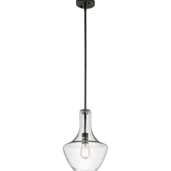 Deckenleuchte VABLE Ø27cm Glas verstellbar Lampe