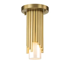 Deckenleuchte verstellbar Metall Glas Modern H: max. 126,1 cm