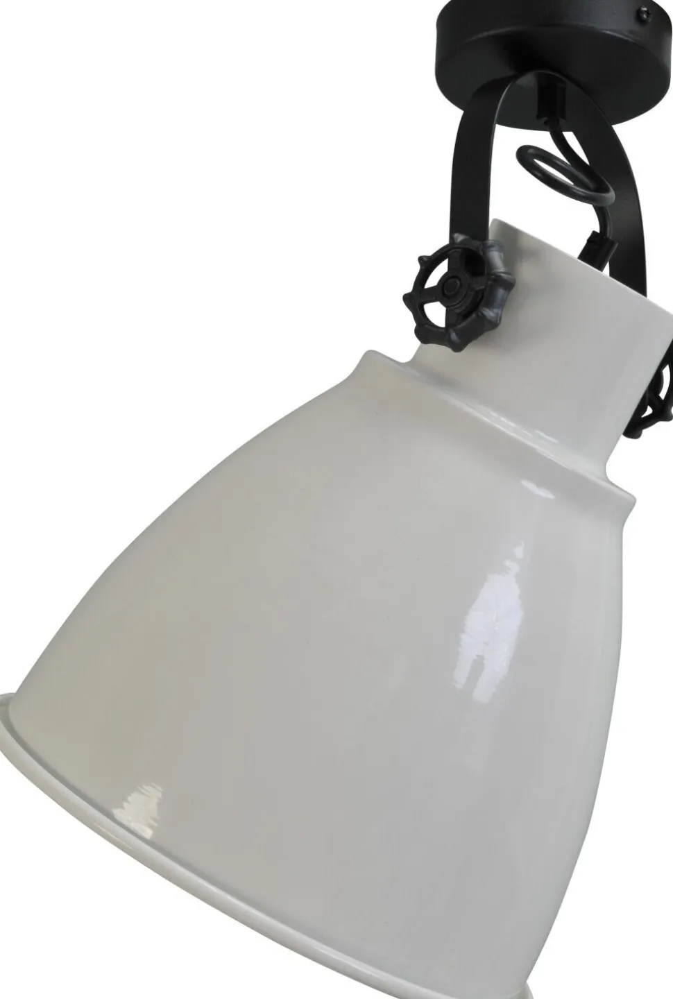 Deckenleuchte Weiß Ø28cm verstellbar Premium