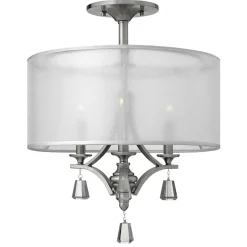 Deckenleuchte Weiß Rund Ø44,5cm Schlafzimmer