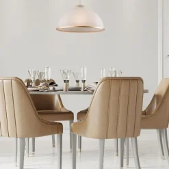 Deckenleuchte Wohnzimmer Shabby Weiß Jugendstil