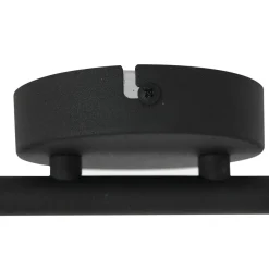 Deckenspot beweglich Schwarz 134 cm inkl. GU10 6-flmg