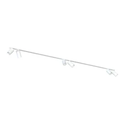 Deckenspot groß 2x 2 m 6-flammig GU10 Weiß Unterputz