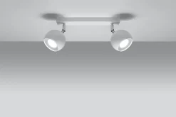 Deckenstrahler Weiß L:30cm Retro FAVONIA Deckenspot