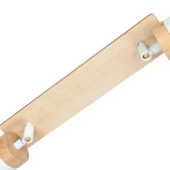 Deckenstrahler Weiß Skandinavisch mit Holz 2x GU10