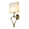 Design Badlampe in Gold LED Herz Form IP44 HATIR