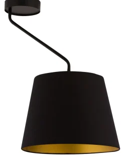 Design Deckenlampe Metall Kunststoff L:82 cm stylisch