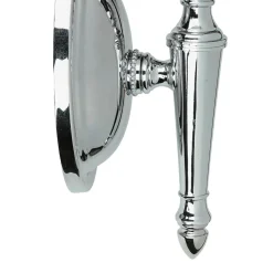 Designer Badleuchte LED aus Messing Glas IP44 in Chrom