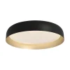 Dimmbare LED Deckenlampe Schwarz Gold Ø57 cm 3850 lm