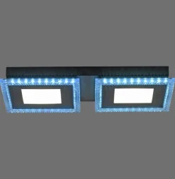 Dimmbare LED Deckenlampe RBG Farbwechsel Fernbedienung