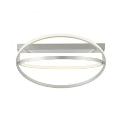 Dimmbare LED Deckenleuchte Metall Ø59 cm Fernbedienung