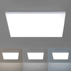 Dimmbare LED Deckenleuchte Fernbedienung B:62 cm Memory