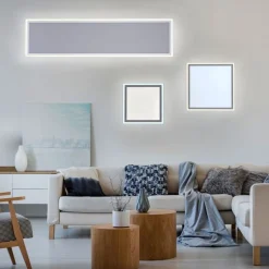 Dimmbare LED Deckenleuchte Fernbedienung 54 W 121,4 cm