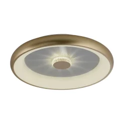 Dimmbare LED Deckenleuchte 2700-5000 K Ø61,5 cm Messing