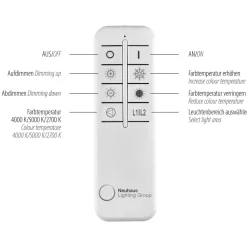Dimmbare LED Deckenleuchte 2700-5000 K Ø61,5 cm Messing