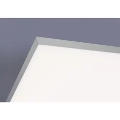 Dimmbare LED Deckenleuchte Fernbedienung Weiß RGB flach