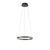 Dimmbare LED Hängelampe Anthrazit Metall Ø39,3 cm 20 W