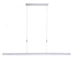 Dimmbare LED Pendelleuchte Touch 179 cm in Aluminium
