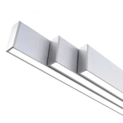 Dimmbare LED Pendelleuchte Touch 179 cm in Aluminium