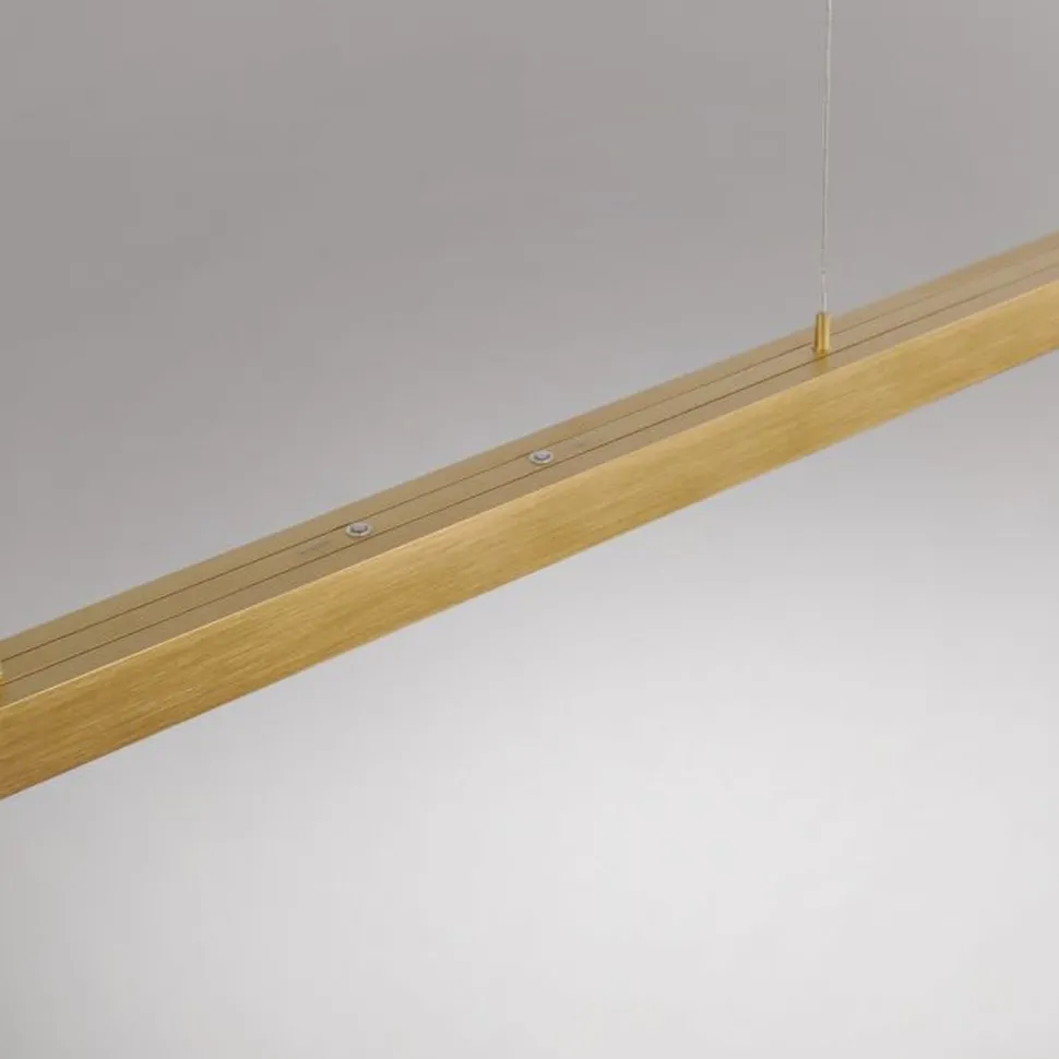 Dimmbare LED Pendelleuchte Touch 4680 lm in Messing