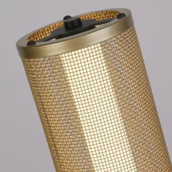 Dimmbare LED Tischlampe Metall mit Touch 35 cm