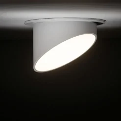 Einbaustrahler GU10 Weiß Aluminium Ø 7,5 cm innen Decke