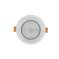 Einbaustrahler Weiß GX53 Metall Ø 12 cm klein rund Decke